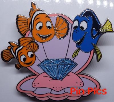 WDI - Nemo Marlin and Dory - Disneyland 60th Diamond Celebration - Finding Nemo