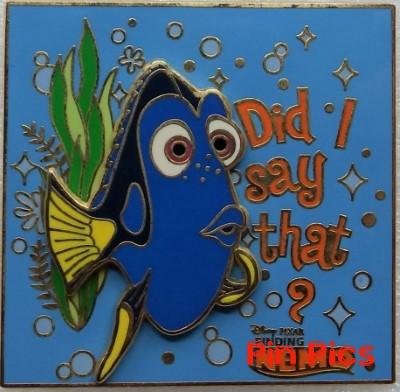 Finding Nemo - Dory - Did I Say That?