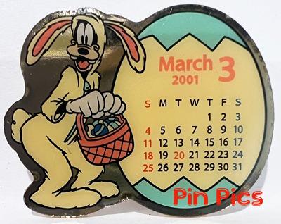 TDR - Goofy - March - Calendar 2001 - TDL
