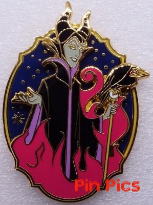 Loungefly - Maleficent - Villains Crests
