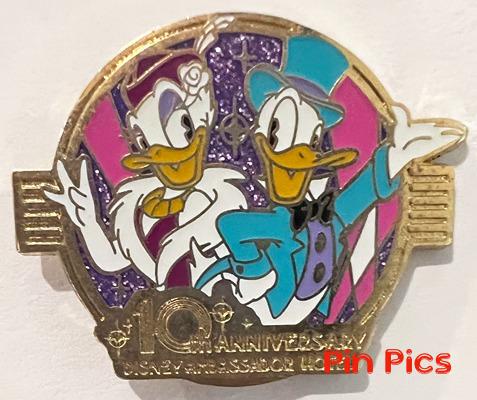 TDR - Donald & Daisy Duck - Formal Characters - 10th Anniversary - Disney Ambassador Hotel