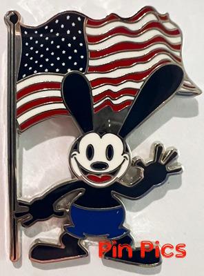 Oswald the Lucky Rabbit with US Flag
