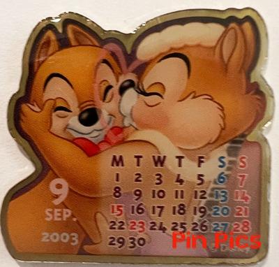 JDS - Chip & Clarice - Two Chips & a Miss - September - Sweet Kiss Calendar 2003