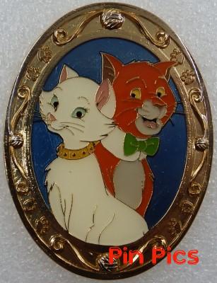 WDI - Duchess and Thomas O'Malley - Gold Frame - Portrait - Cat - Aristocats - D23