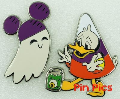 Donald as Candy Corn and Ghost - Halloween - Set