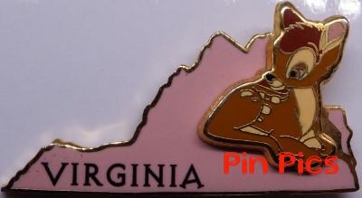 State Character Pins (Virginia/Bambi)