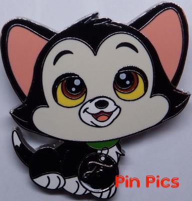 DLP - Figaro - Pinocchio - Big Head - Black and White Kitten Cat
