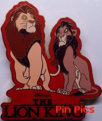 WDW - Mufasa & Scar - Lion King DVD - GWP - Cast