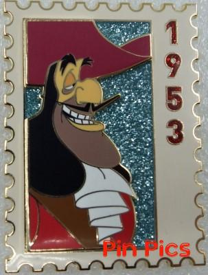DEC - Captain Hook - Peter Pan - Commemorative Stamp