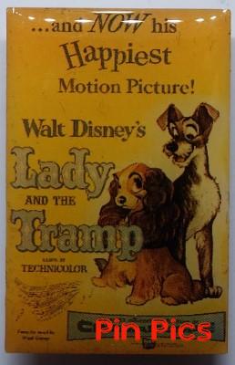 DLR - 75th Anniversary One Sheet Framed Set (Lady and the Tramp)