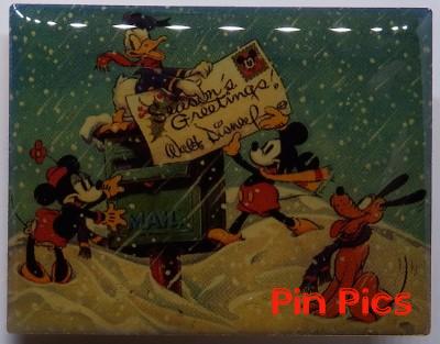 Magical Moments Season's Greetings Series 'Merry Messengers' Christmas Card