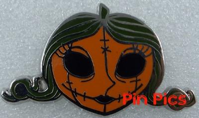 DSF - The Nightmare Before Christmas Pin Trading Event - Jack and Sally Pumpkin Lanyard Set - Sally Pumpkin Only