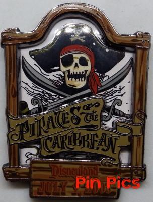 DLR - Pirates of the Caribbean Event: Logo Pin