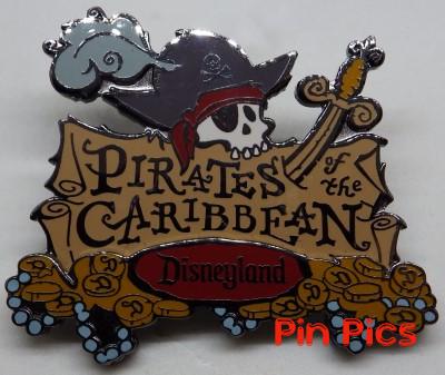 Disneyland Pirates of the Caribbean Event Logo Pin