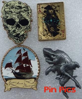 DS - Pirates of the Caribbean: Dead Men Tell No Tales Pin Set