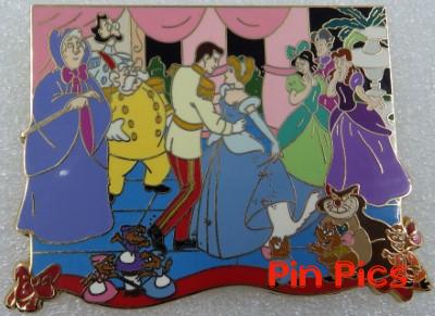 DS - Cinderella, Prince Charming, Fairy Godmother, Drizella, Anastasia, Lady Tremaine and Lucifer - Storybook Proof