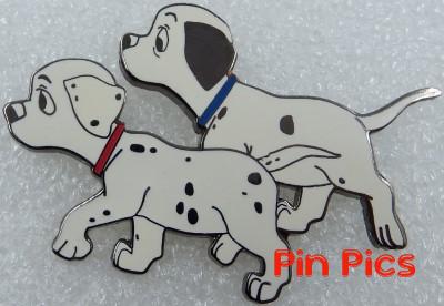 Disney Auctions - Cats and Dogs Pin Set (Two Puppies)