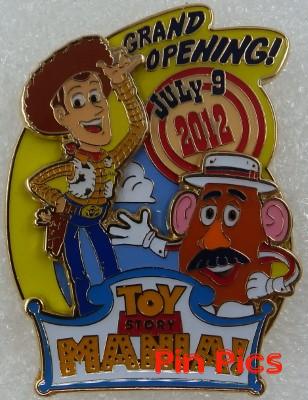 TDR - Woody & Mr Potato Head - Toy Story Mania - Grand Opening July 9, 2012 - TDS