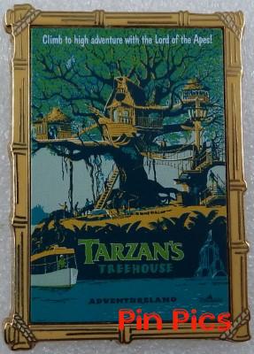 WDI - Cast Exclusive - HKDL - Adventureland Attraction Poster (Tarzan's Treehouse)
