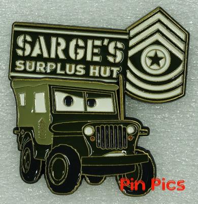 DL - Sarge - Surplus Hut -Cars Land Reveal/Conceal - Mystery 