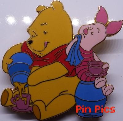 JDS - Pooh & Piglet - Honey Jar - Teatime