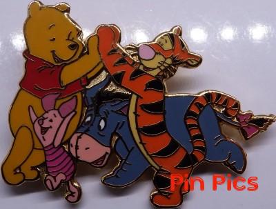 JDS - Pooh, Tigger, Eeyore & Piglet - London Bridges - Family Playing