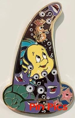 WDI - Sorcerer Hats Mystery Pin Collection - Ariel's Undersea Adventure - Flounder