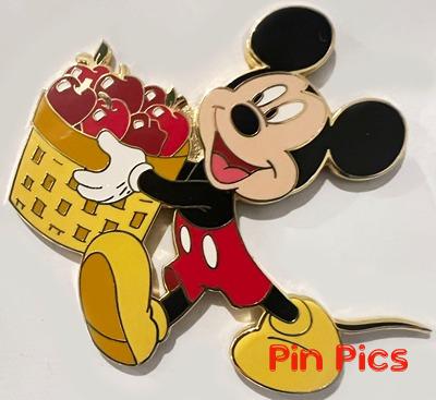 Japan Disney Mall - Mickey Mouse - Autumn Harvest Scene - From a 3 Pin Set