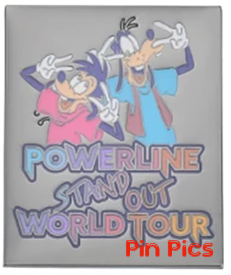 JDS - Max & Goofy Powerline Poster - Powerline World Tour - Box Set