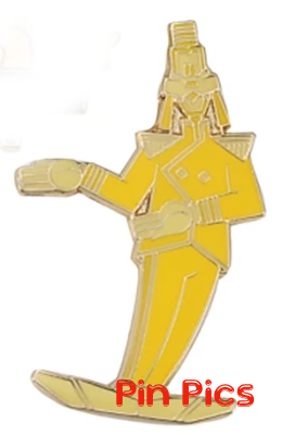 JDS - Goofy Yellow Usher Statue - Japan 30th Anniversary - Pin Set