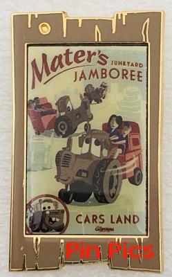 DCA - Mater Junkyard Jamboree - Disney California Adventure - Attraction Poster