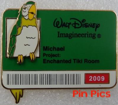 WDI - Michael - Tiki Room Bird - ID Badge Series 2009