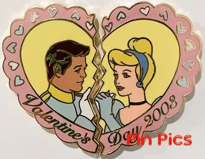 Disney Auctions - Valentine's Day Pin Set #1 (Cinderella & Prince Charming)