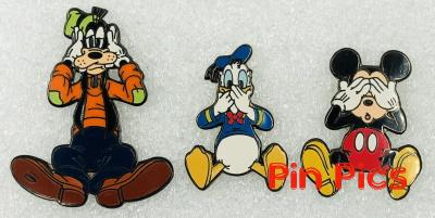 Mickey, Goofy and Donald - See No Evil, Hear No Evil, Speak No Evil