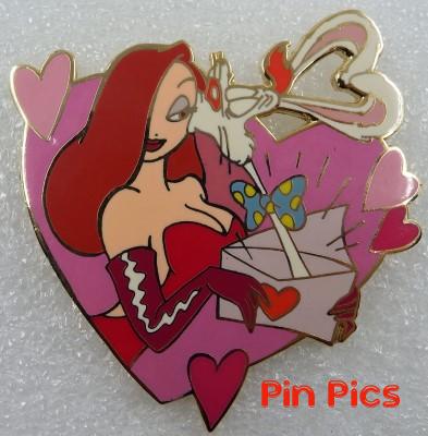 Disney Auctions - Roger Rabbit and Jessica - Valentine Duos