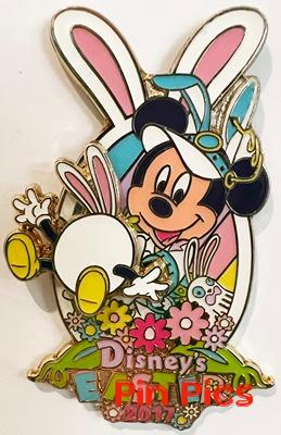 TDR - Mickey Mouse - Egg with Bunny Ears - Easter 2017 - TDL