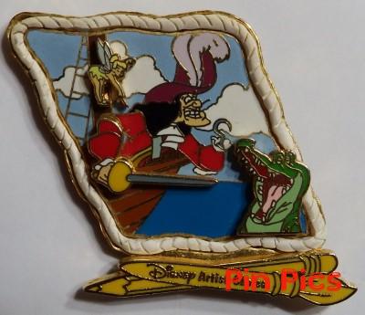 DCL - Stitch's High Sea Adventure - Artist Choice - Captain Hook, Croc and Tinker Bell