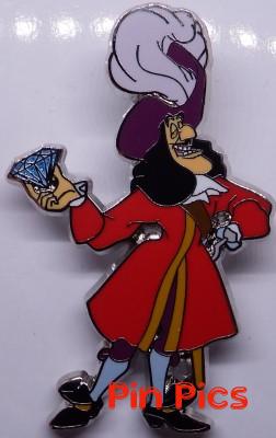 WDI - Captain Hook - Disneyland 60th Diamond Celebration - Peter Pan