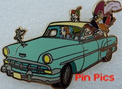 DS - Peter Pan, Captain Hook, Mr Smee, Wendy and Tinker Bell - Car - Sping Break