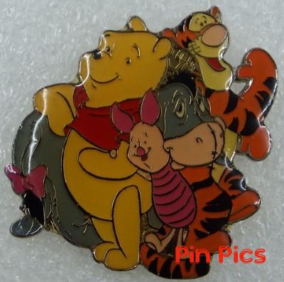 JDS - Pooh, Tigger, Eeyore & Piglet - Hugging
