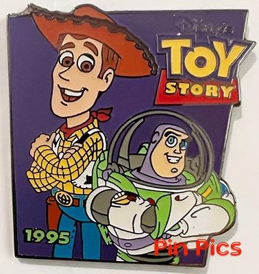 DIS - Woody and Buzz - Toy Story - 1995 - Countdown To the Millennium - Pin 21