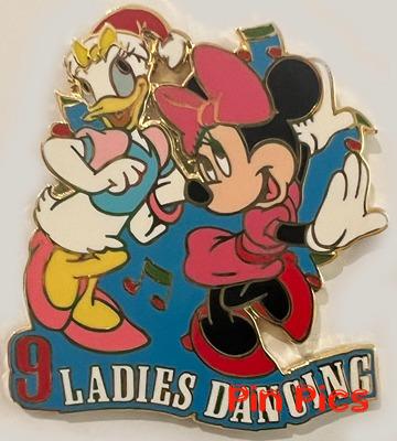JDS - Minnie & Daisy Duck - 9 Ladies Dancing - Twelve Days of Christmas