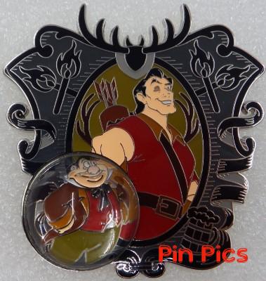 PALM - Gaston, LeFou - Beauty and the Beast - Disney Globe Series - Villains