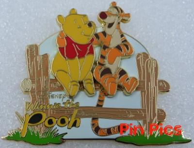 Japan - Pooh and Tigger - On A Fence
