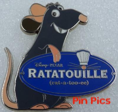 Disney-Pixar's Ratatouille - Remy with Film Logo