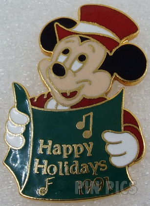DIS - Mickey Mouse Singing Carols - Happy Holidays - 1991