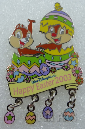 WDW - Chip & Dale - Happy Easter 2003