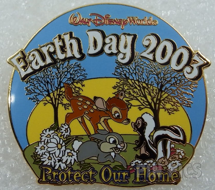 WDW - Bambi, Thumper & Flower - Earth Day 2003 - Protect Our Home