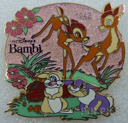 M&P - Bambi, Faline, Thumper & Miss Bunny - Bambi 1942 - History of Art 2003