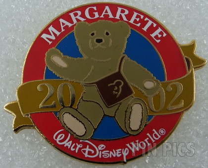 WDW - Margarete Steiff Bear - Pin Trading Pin 2002